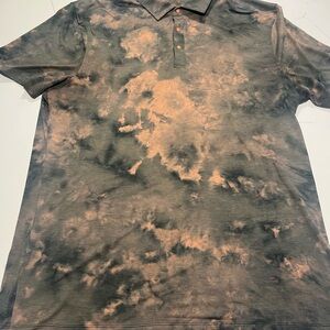 Lululemon Tie-Dye Polo Shirt